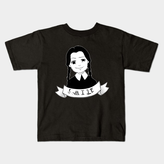 SMILE Kids T-Shirt by PsychoDelicia